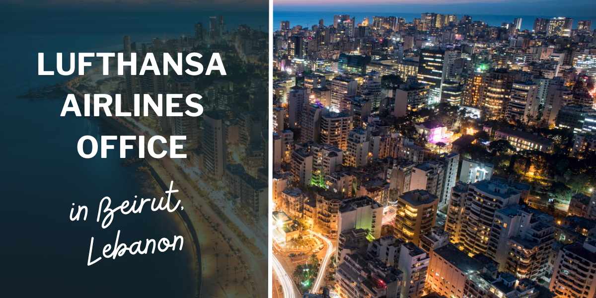 Lufthansa Airlines Office in Beirut, Lebanon