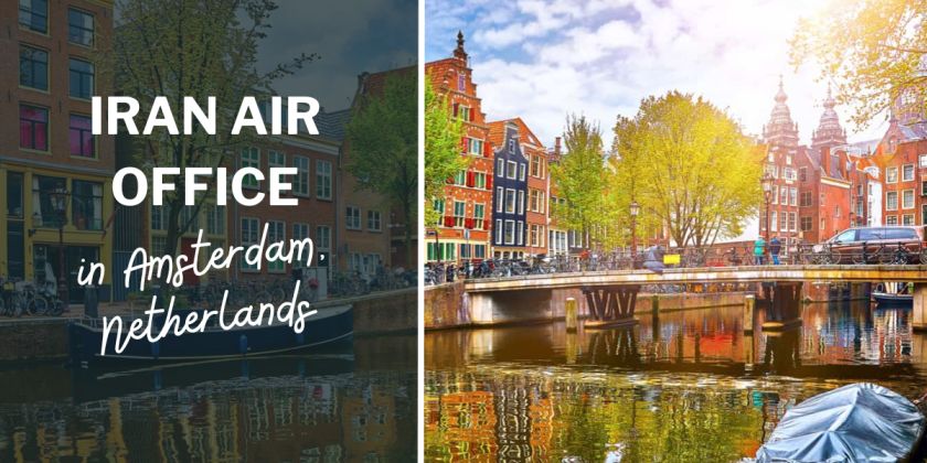 Iran Air Office In Amsterdam, Netherlands