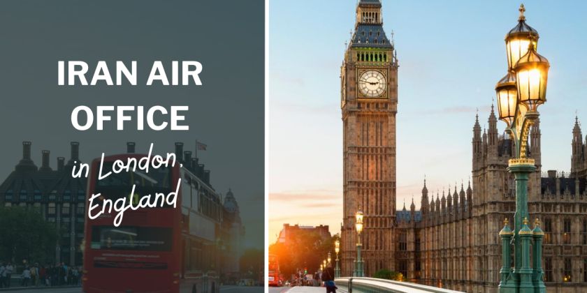 Iran Air Office In London, England