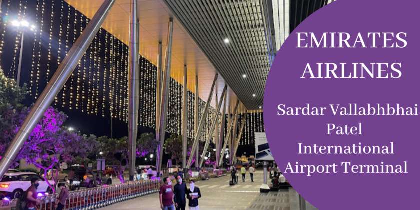 Emirates Airlines Sardar Vallabhbhai Patel International Airport Terminal