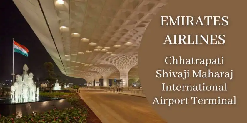Emirates Airlines Chhatrapati Shivaji Maharaj International Airport Terminal