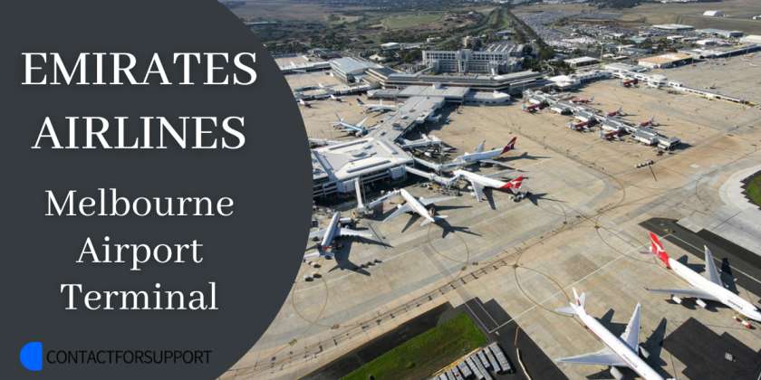 Emirates Airlines Melbourne Airport Terminal