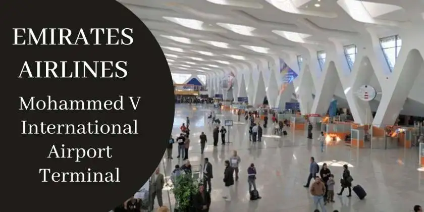 Emirates Airlines Mohammed V International Airport Terminal