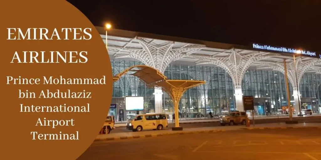 Emirates Airlines Prince Mohammad bin Abdulaziz International Airport Terminal