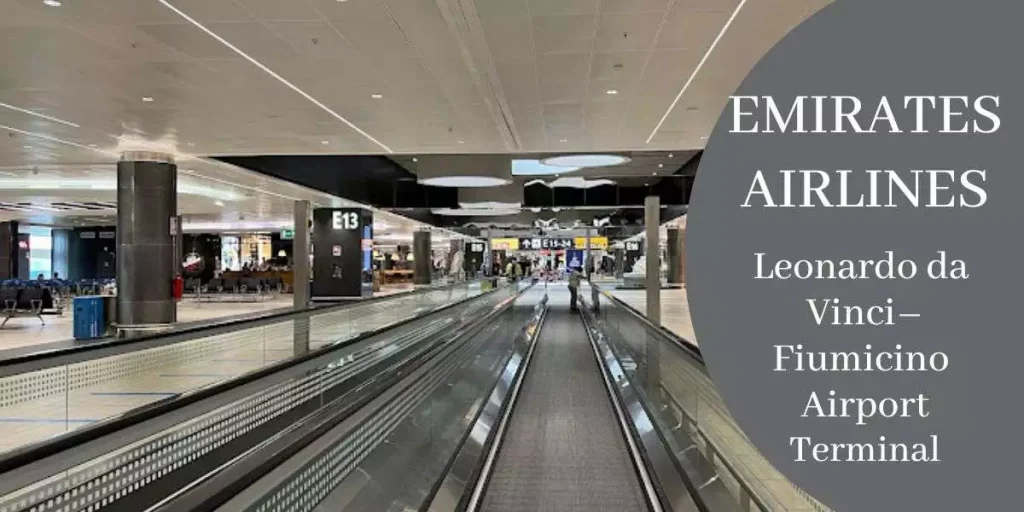 Emirates Airlines Leonardo da Vinci–Fiumicino Airport Terminal