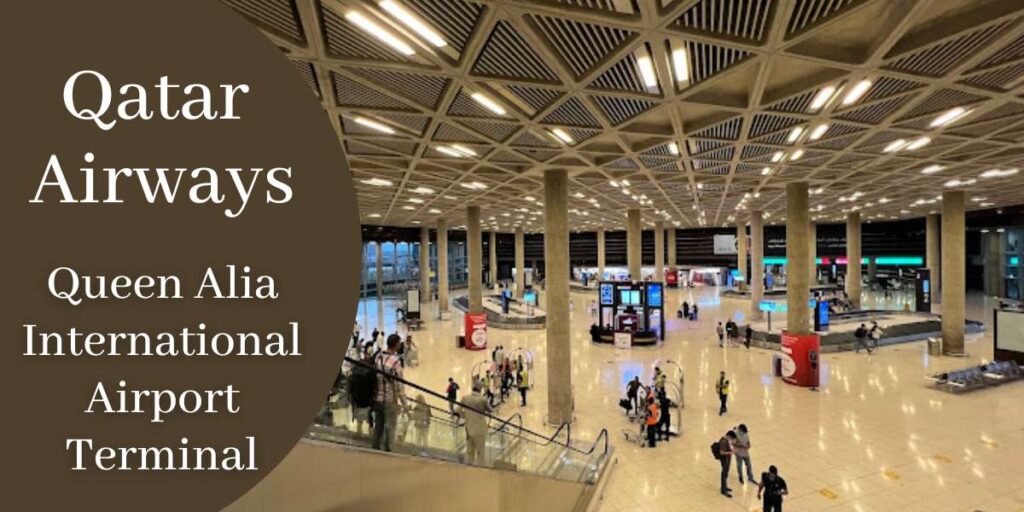 Qatar Airways Queen Alia International Airport Terminal