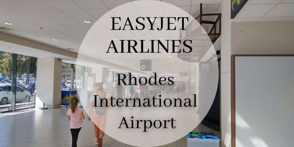 EasyJet Rhodes International Airport Terminal