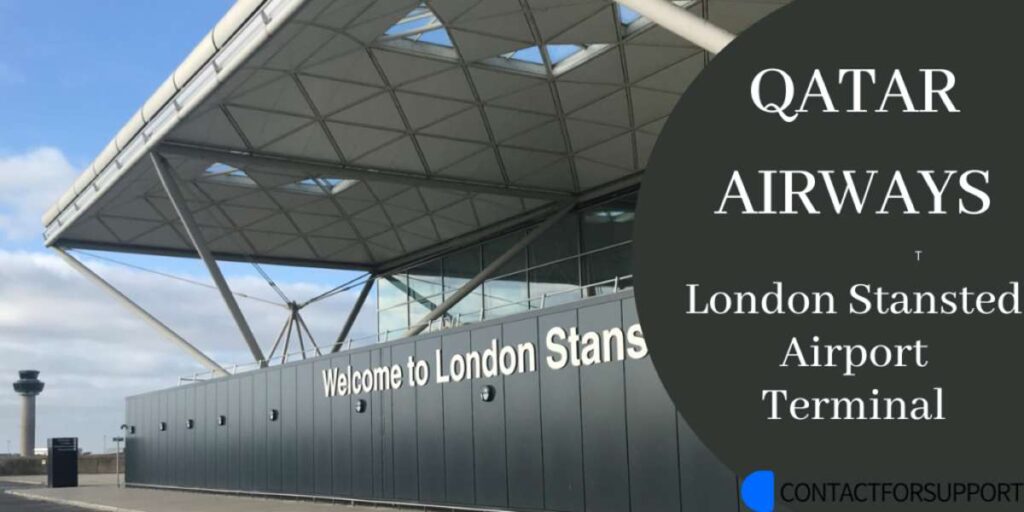 Qatar Airways London Stansted Airport Terminal