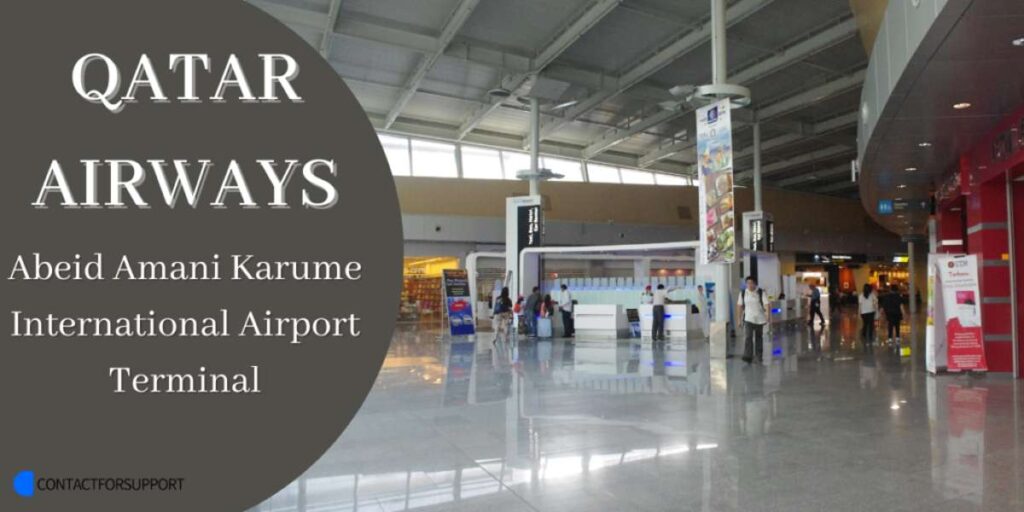Qatar Airways Abeid Amani Karume International Airport Terminal