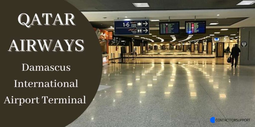 Qatar Airways Damascus International Airport Terminal