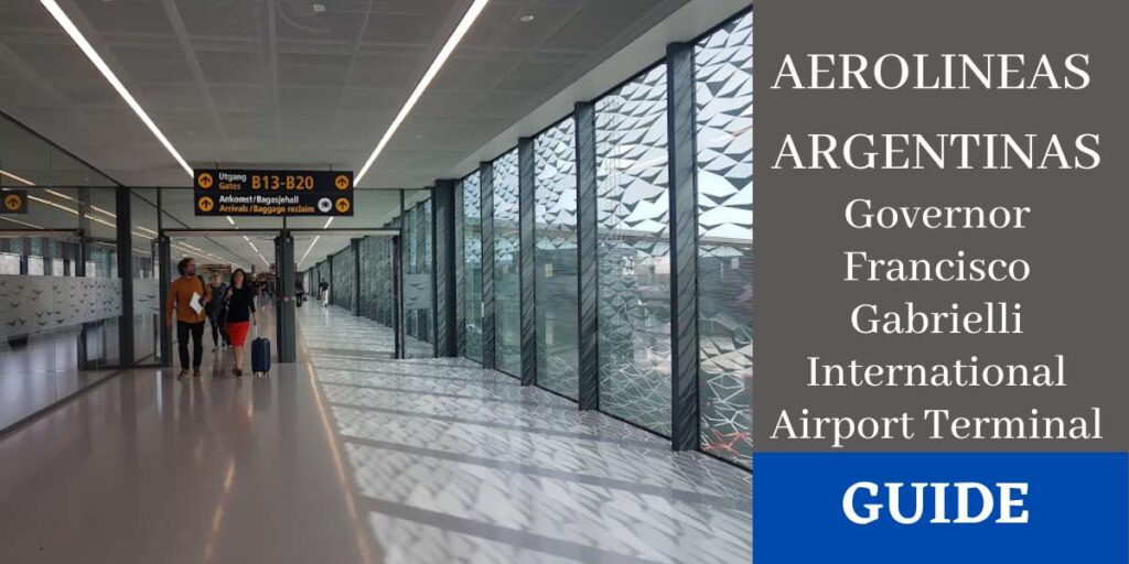 Aerolineas Argentinas Governor Francisco Gabrielli International Airport Terminal