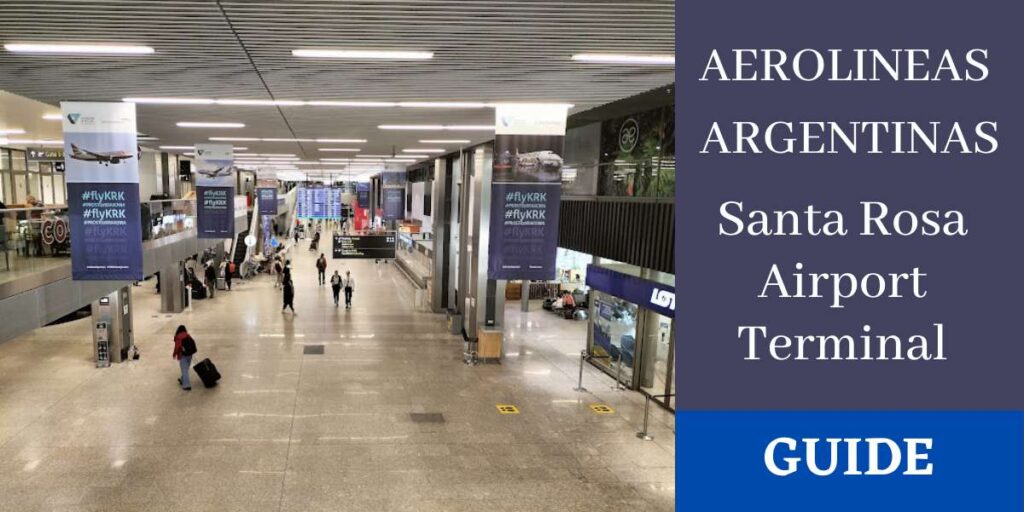 Aerolineas Argentinas Santa Rosa Airport Terminal