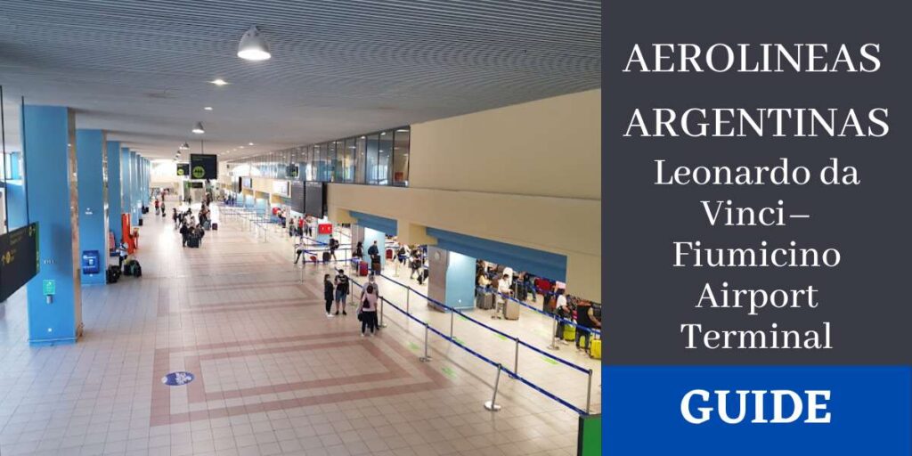Aerolineas Argentinas Leonardo da Vinci–Fiumicino Airport Terminal