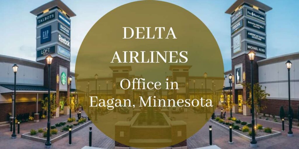 Delta Airlines Office in Eagan, Minnesota