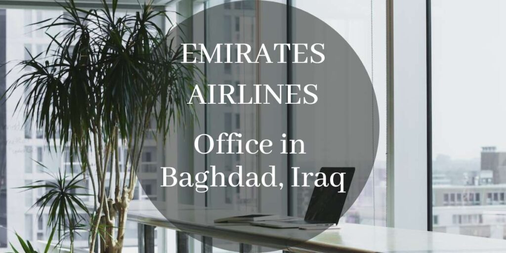 Emirates Airlines Office in Baghdad, Iraq