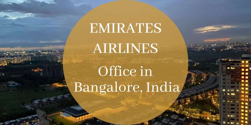 Emirates Airlines Office in Bangalore, India