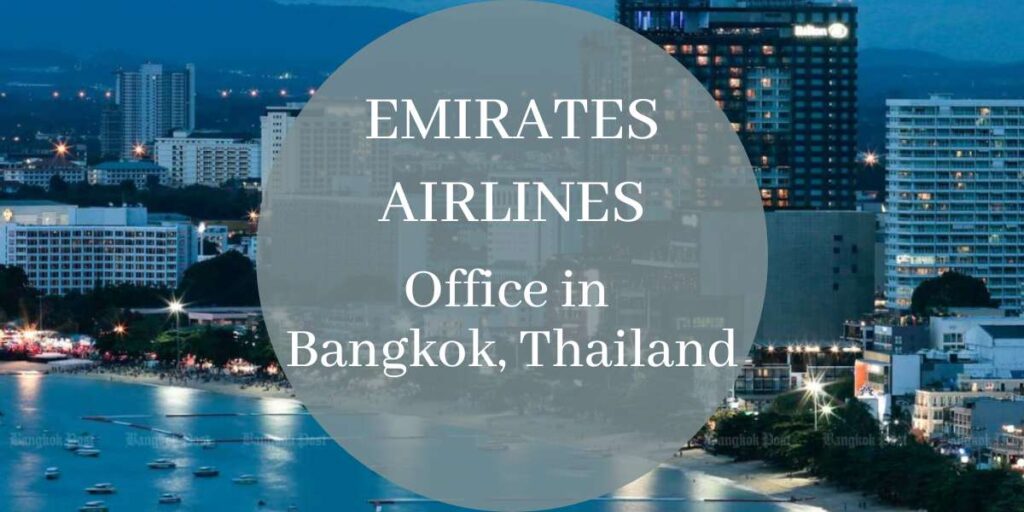 Emirates Airlines Office in Bangkok, Thailand