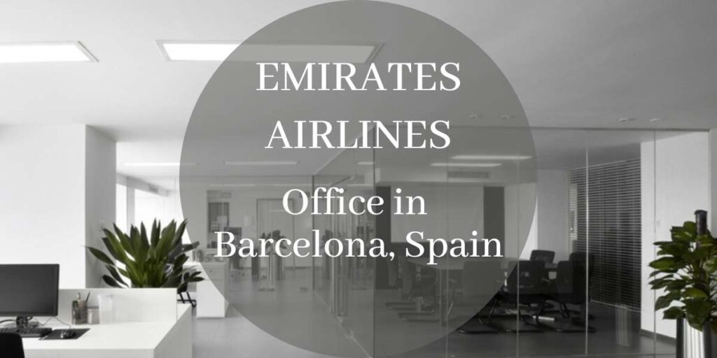 Emirates Airlines Office in Barcelona, Spain