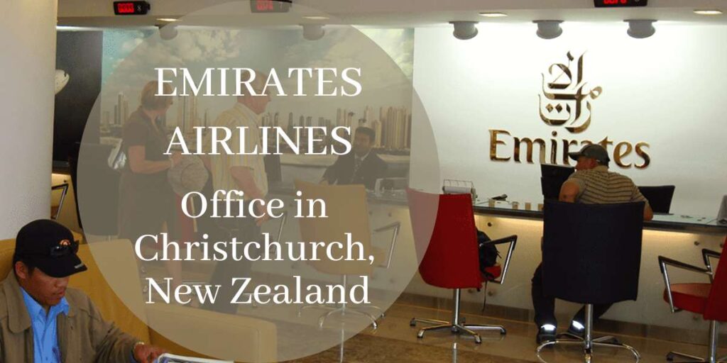 Emirates Airlines Office in Christchurch, New Zealand