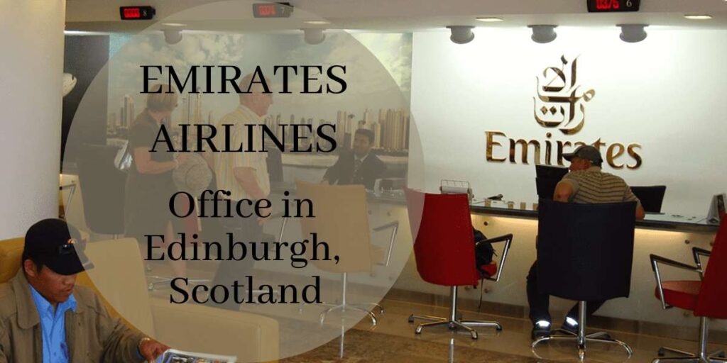 Emirates Airlines Office in Edinburgh, Scotland
