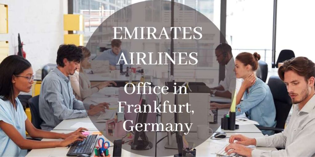 Emirates Airlines Office in Frankfurt, Germany