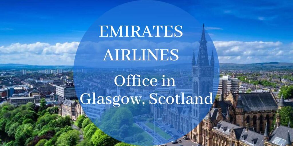 Emirates Airlines Office in Glasgow, Scotland