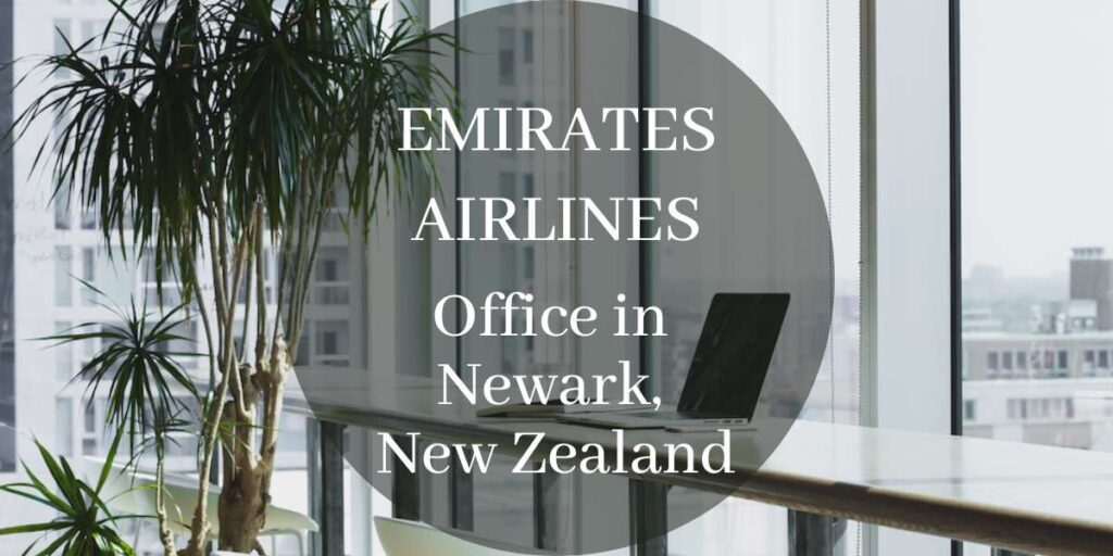 Emirates Airlines Office in Newark, New Zealand