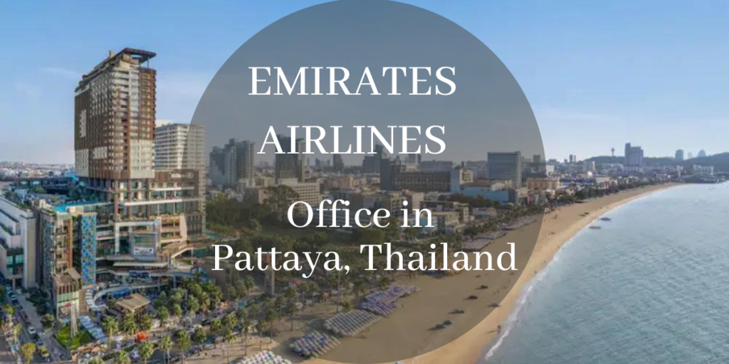 Emirates Airlines Office in Pattaya, Thailand