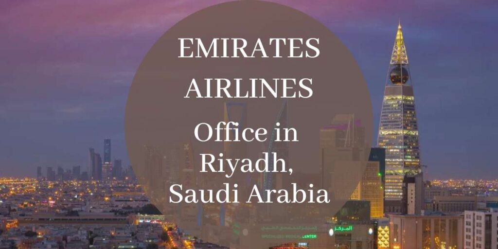Emirates Airlines Office in Riyadh, Saudi Arabia