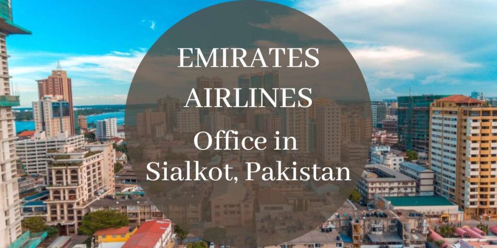 Emirates Airlines Office in Sialkot, Pakistan