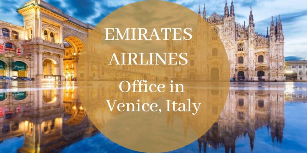 Emirates Airlines Office in Venice, Italy