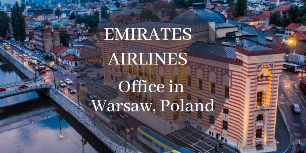 Emirates Airlines Office in Warsaw, Poland