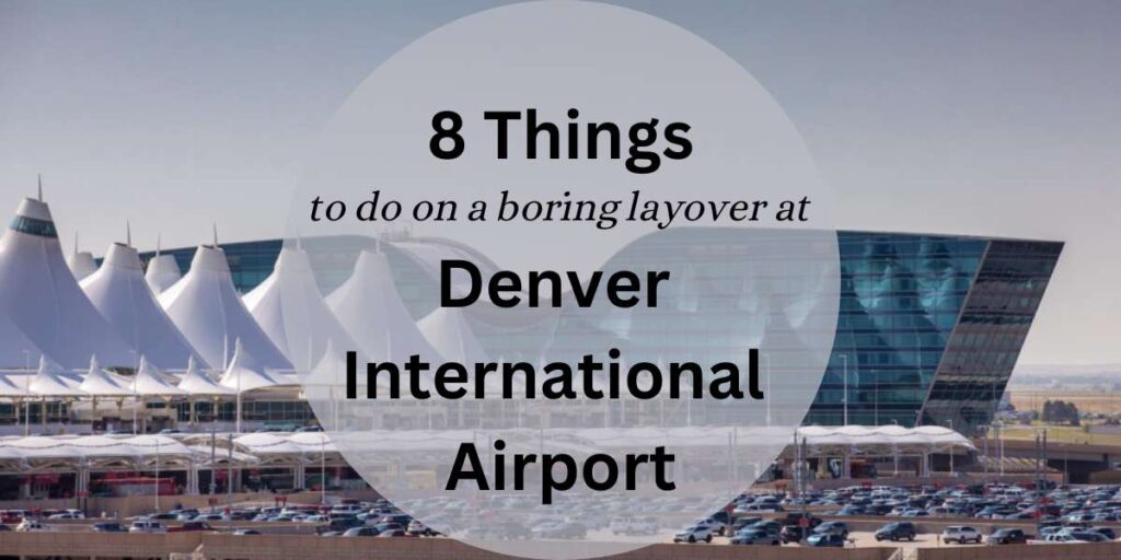Things To Do On A Boring Layover At Denver International Airport
