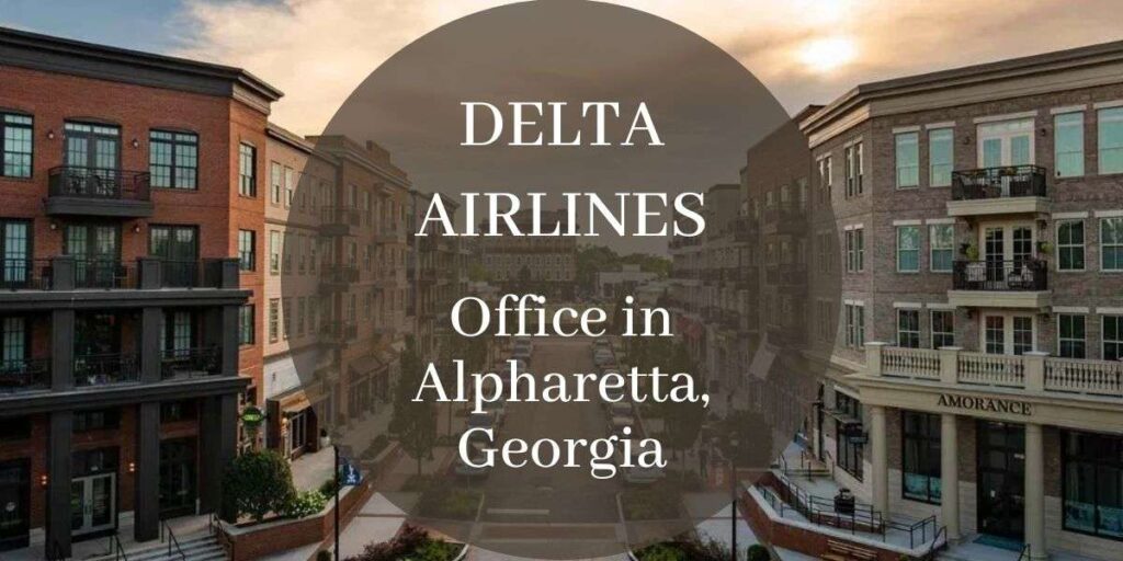 Delta Airlines Office in Alpharetta, Georgia