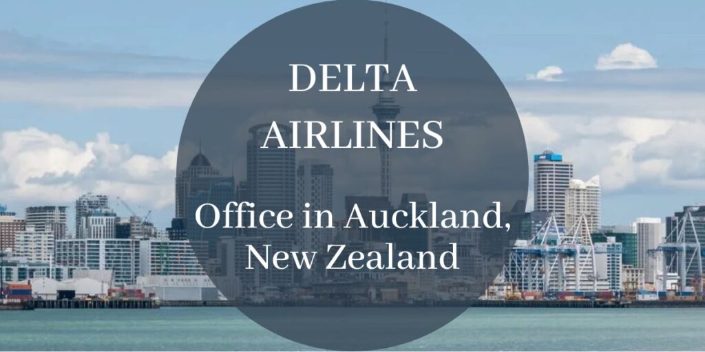 Delta Airlines Office in Auckland, New Zealand