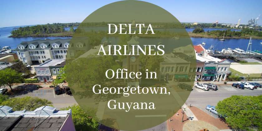 Delta Airlines Office in Georgetown, Guyana