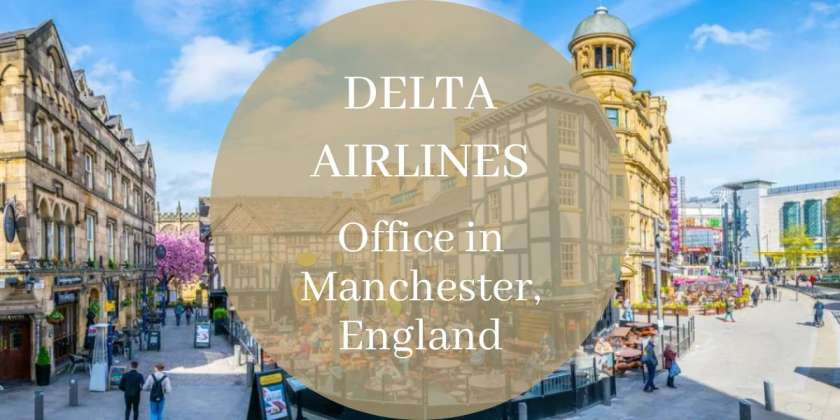 Delta Airlines Office in Manchester, England
