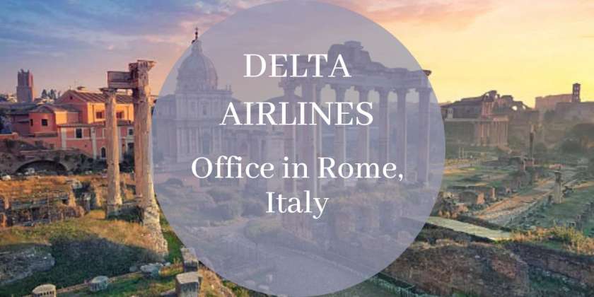 Delta Airlines Office in Rome, Italy