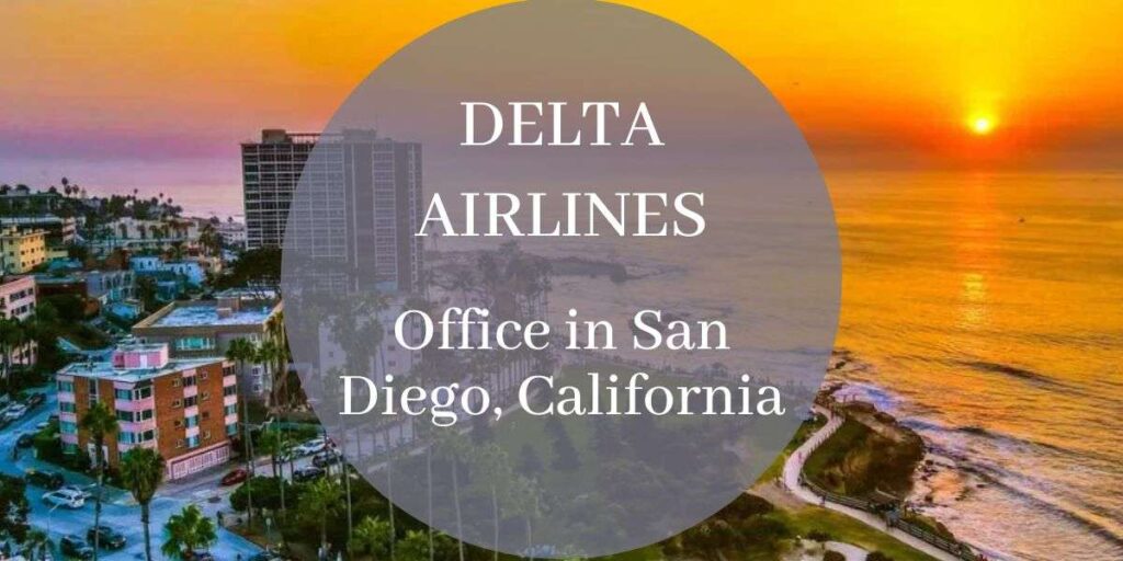 Delta Airlines Office in San Diego, California