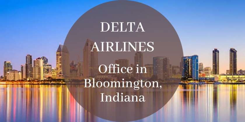 Delta Airlines Office in Bloomington, Indiana