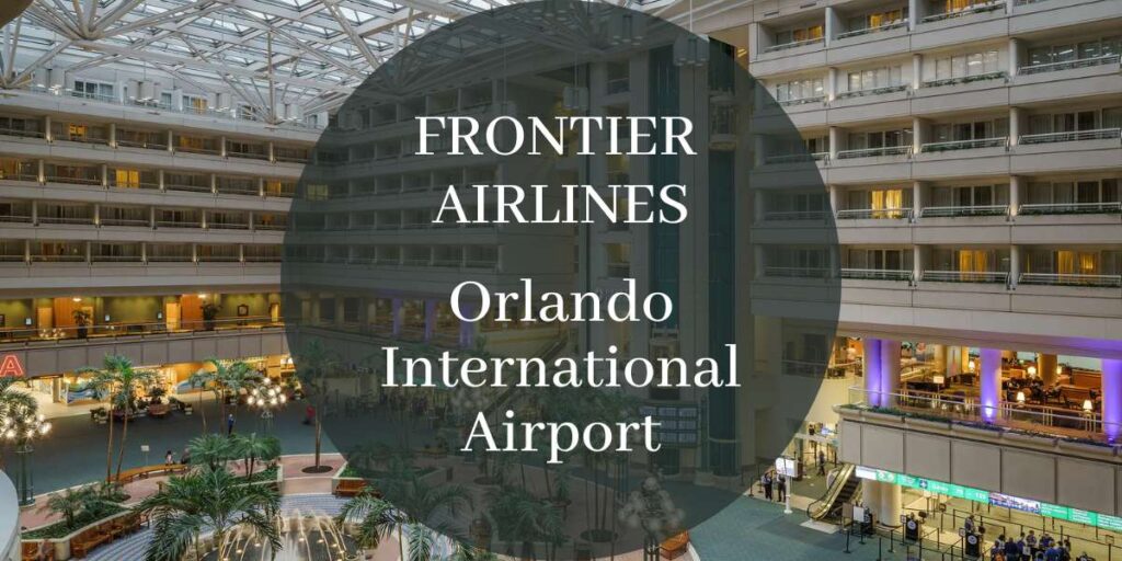 Frontier Airlines MCO Terminal - Orlando International Airport