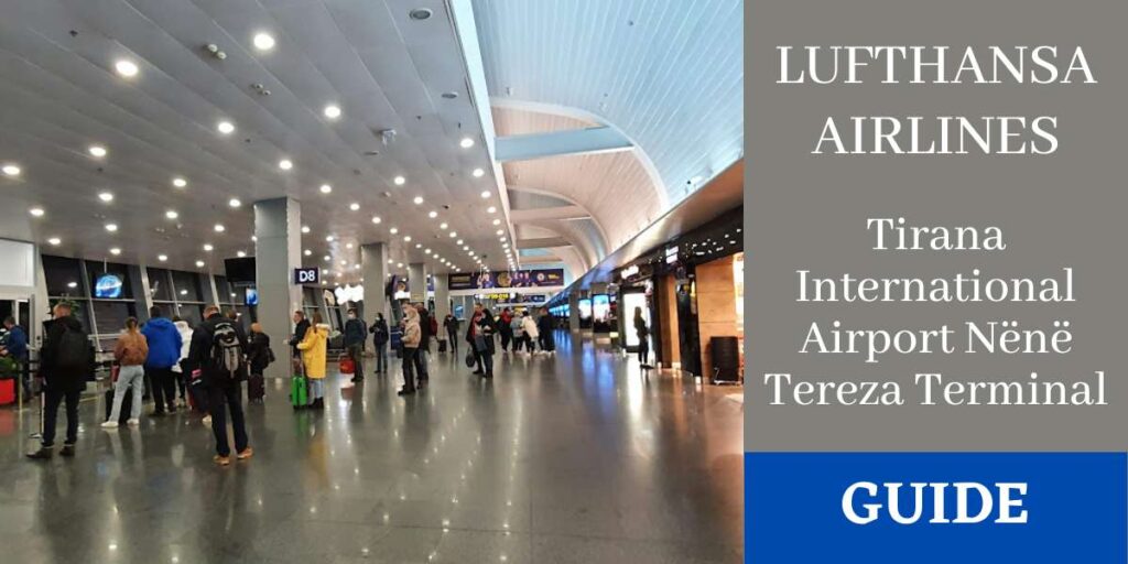 Lufthansa Airlines Tirana International Airport Nënë Tereza Terminal
