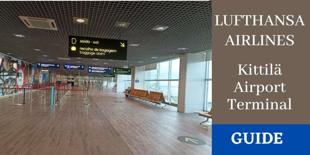 Lufthansa Airlines Kittilä Airport Terminal