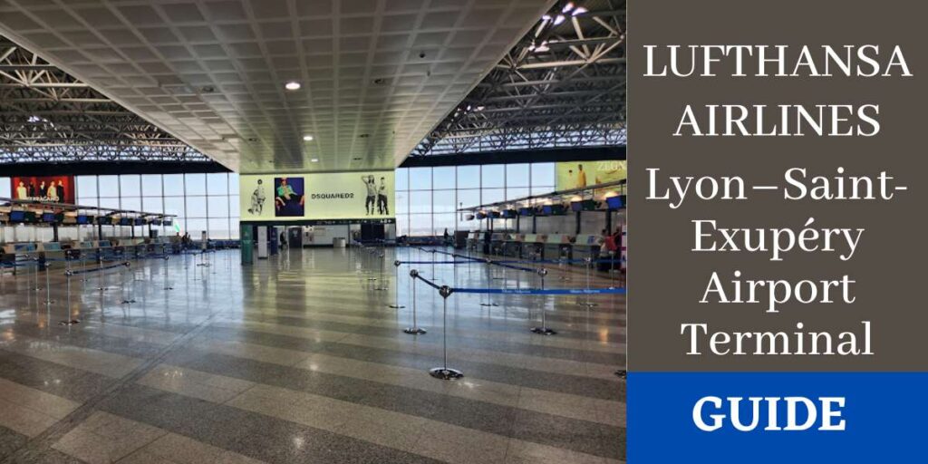 Lufthansa Airlines Lyon–Saint-Exupéry Airport Terminal