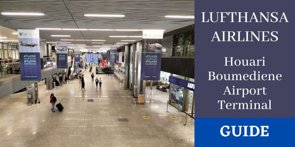 Lufthansa Airlines Houari Boumediene Airport Terminal