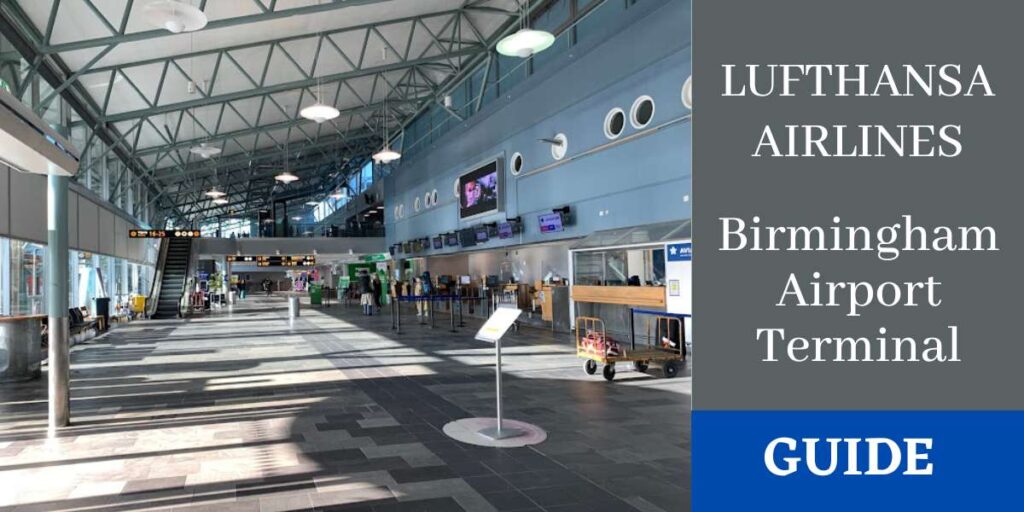 Lufthansa Airlines Birmingham Airport Terminal