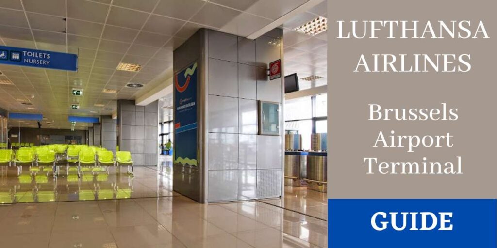 Lufthansa Airlines Brussels Airport Terminal