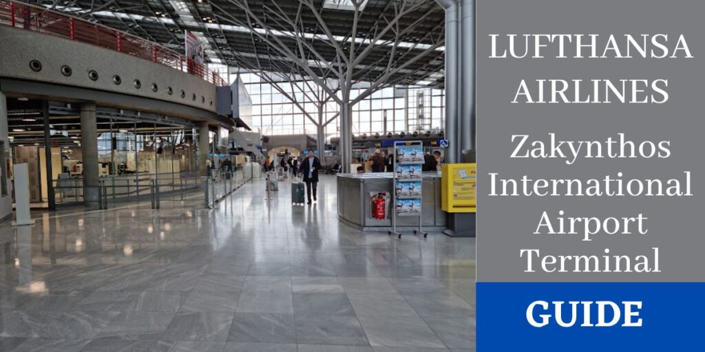Lufthansa Airlines Zakynthos International Airport Terminal