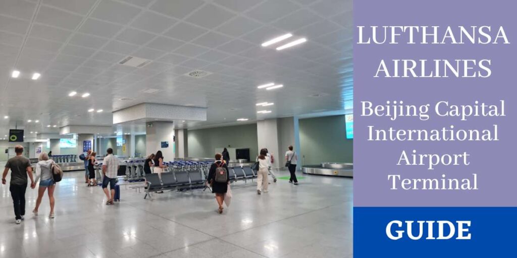 Lufthansa Airlines Beijing Capital International Airport Terminal