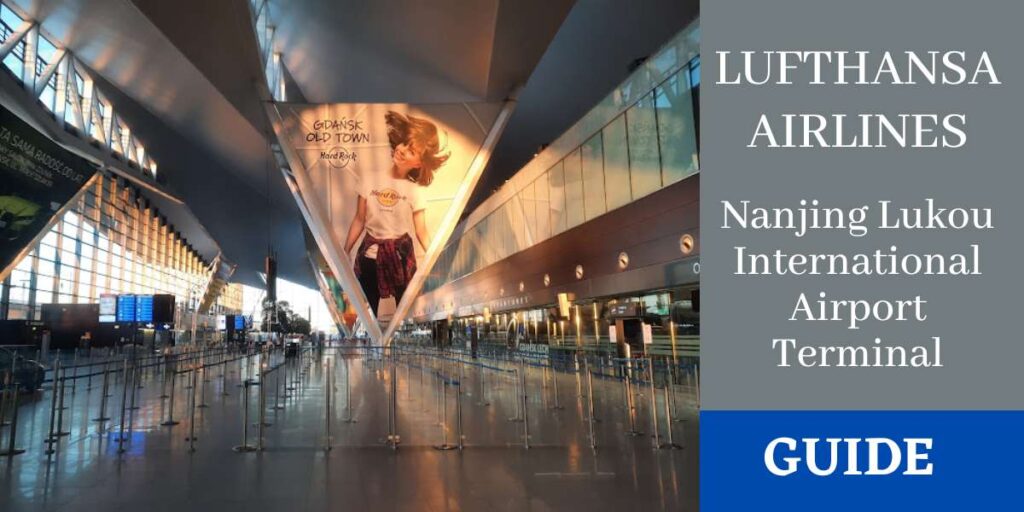 Lufthansa Airlines Nanjing Lukou International Airport Terminal